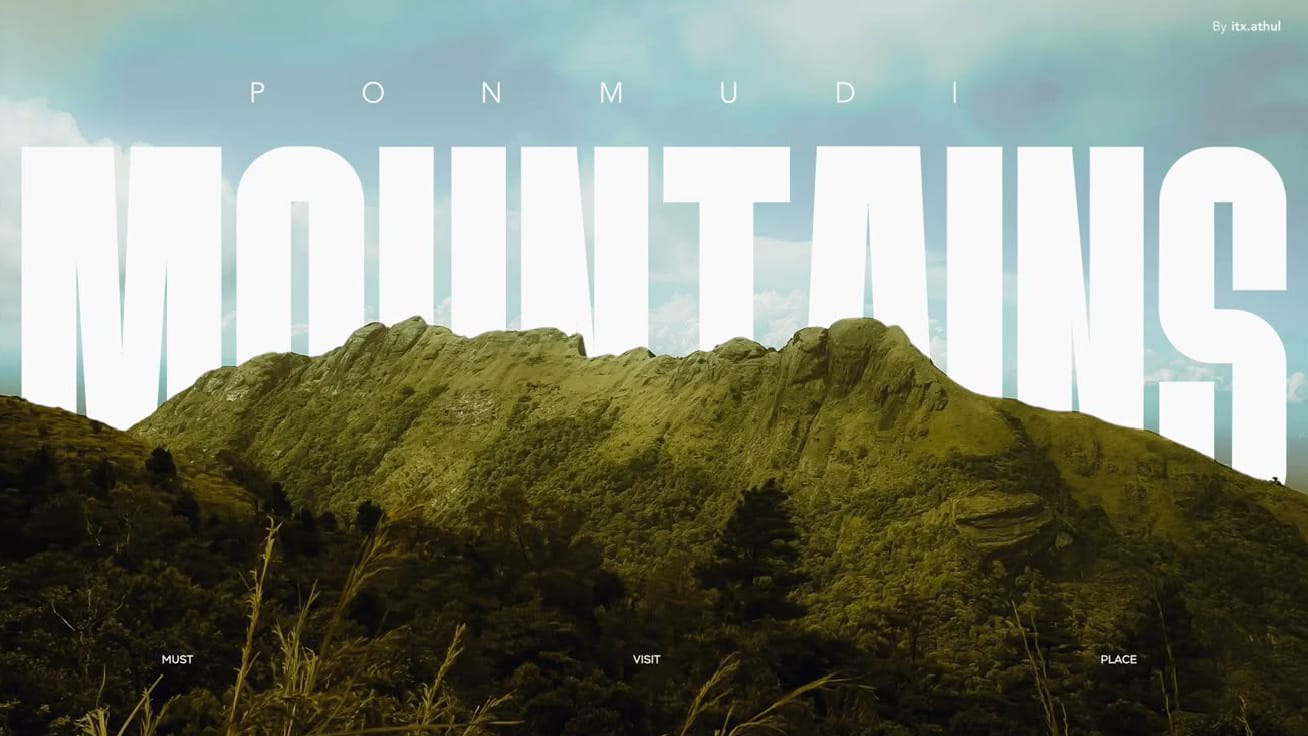 PONMUDI MOUNTAINS EXPLORATION